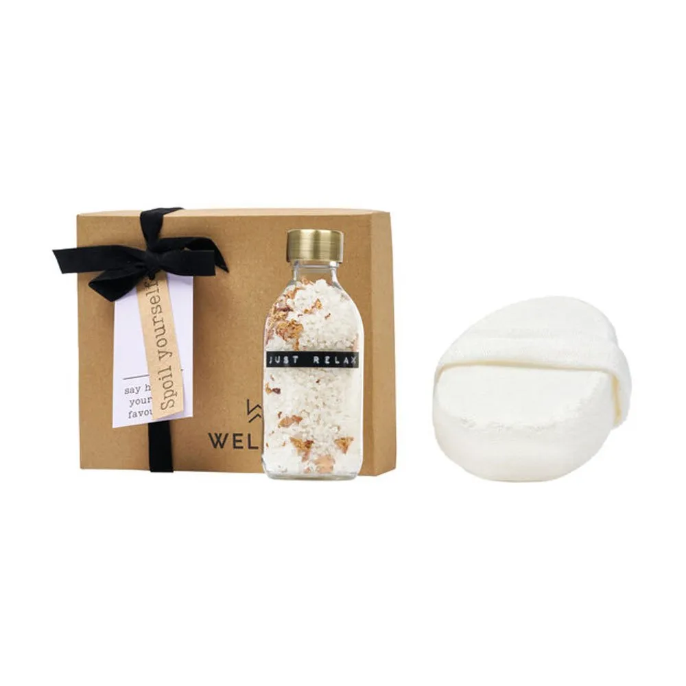 Wellmark Giftset Badzout Rozen + Spons