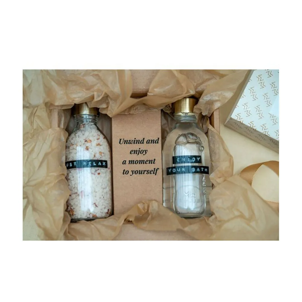 Wellmark Giftset Badzeep + Badzout 200 ml